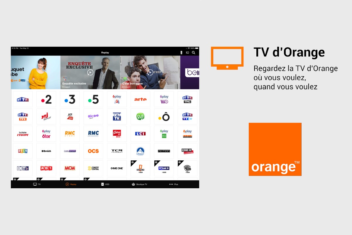 IPTV sur Box Orange